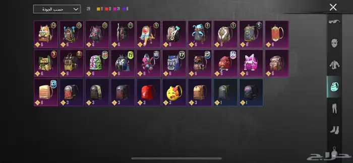 حساب ببجي المستوى 79 للبيع 13