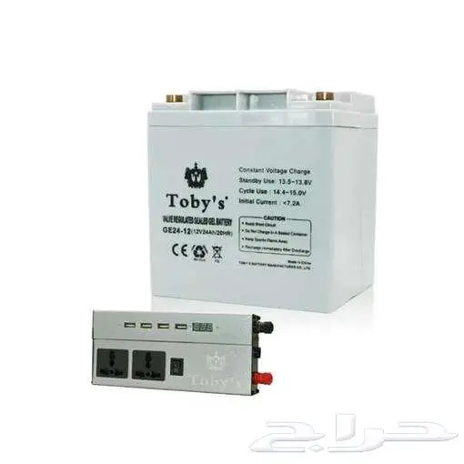 بطارية البر والرحلات قويه تشغ ل أجهزتك واضاءه وقت طويل 12