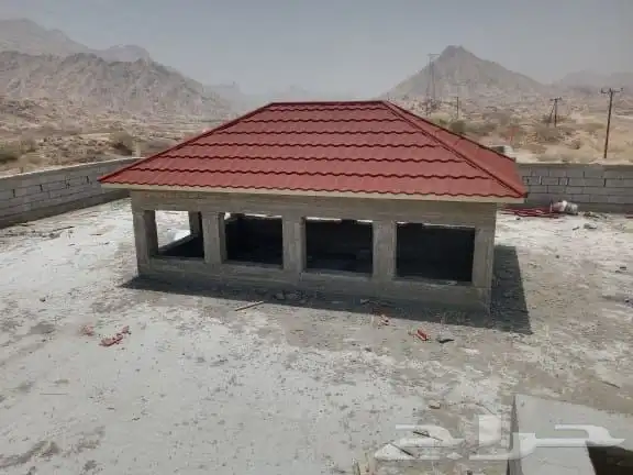 محل بن قحطان بيوت شعر قرميد 0