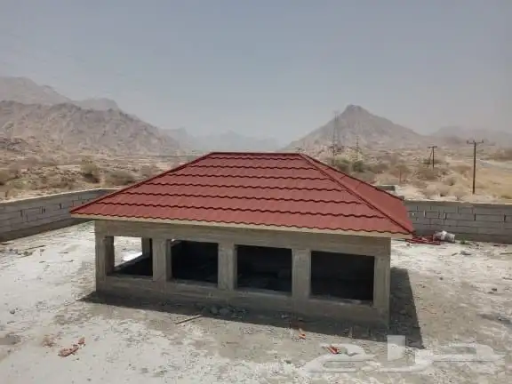 محل بن قحطان بيوت شعر قرميد 2