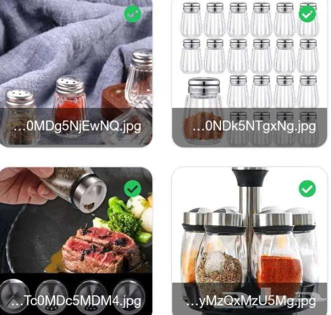 برطمانات حاويات علب زجاجية للتوابل والقهوة والرز 3