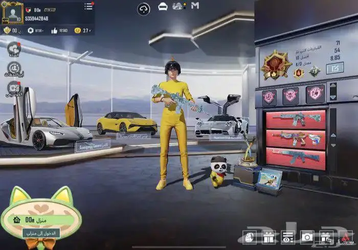 حساب ببجي للبيع او للبدل 0