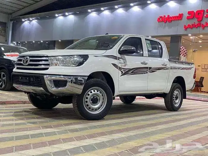 تويوتا هايلوكس غمارتبن ديزل GL2 سلق 2025 دبل نقد وتقسيط 0