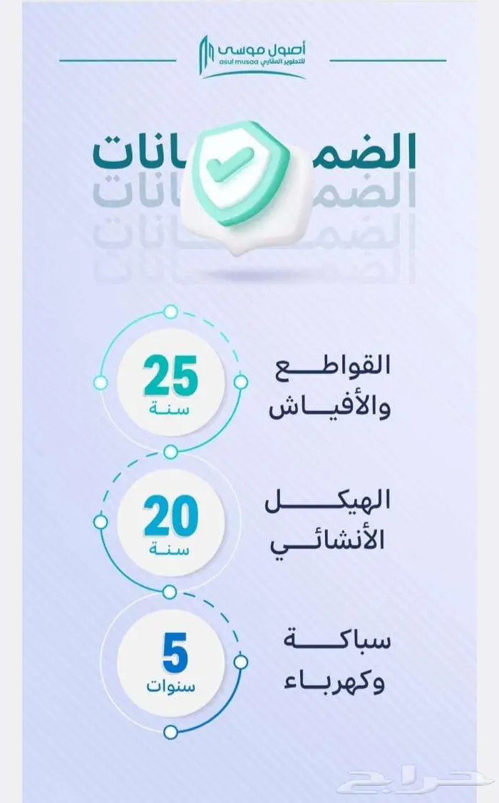 شقة 3 غرف للبيع 5