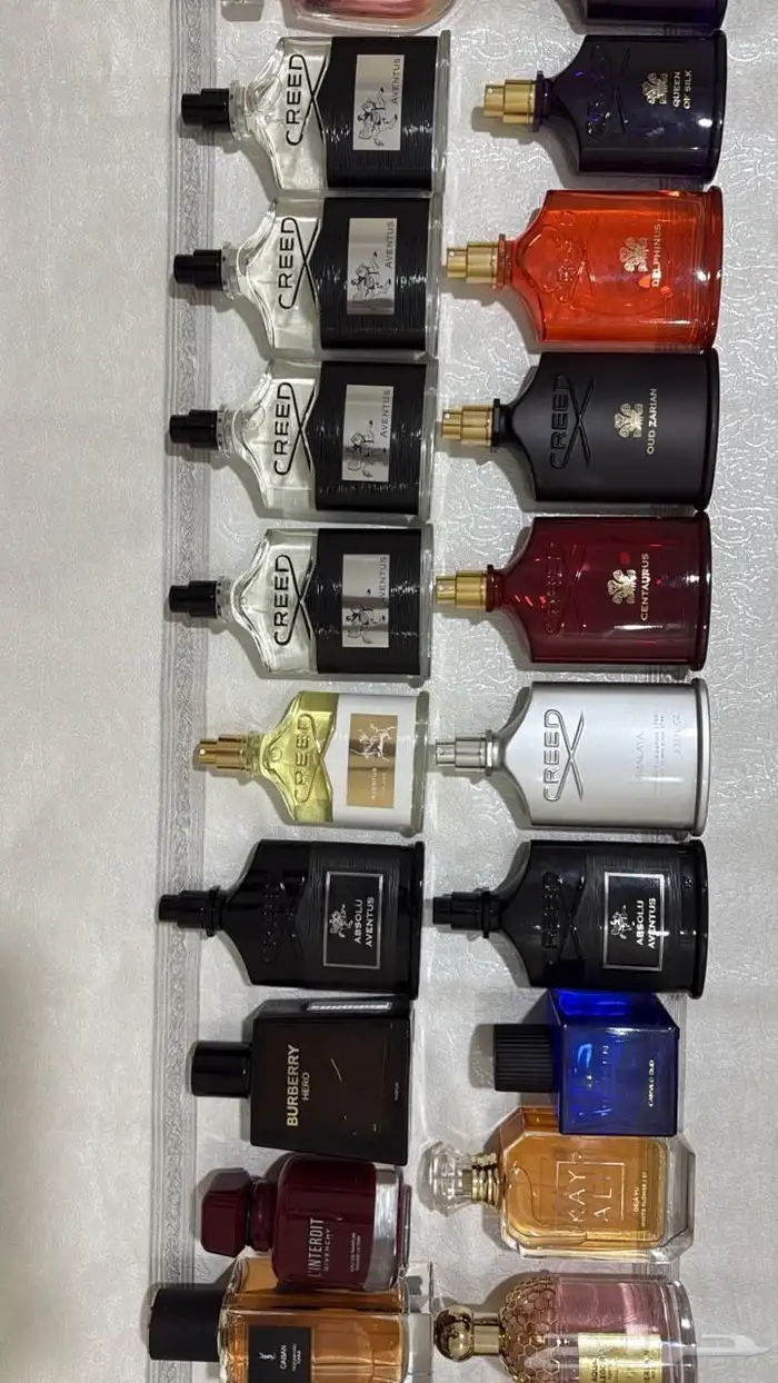 عطور ماركات اصليه بدون كراتين استوكات جديده بربع القيمه 17