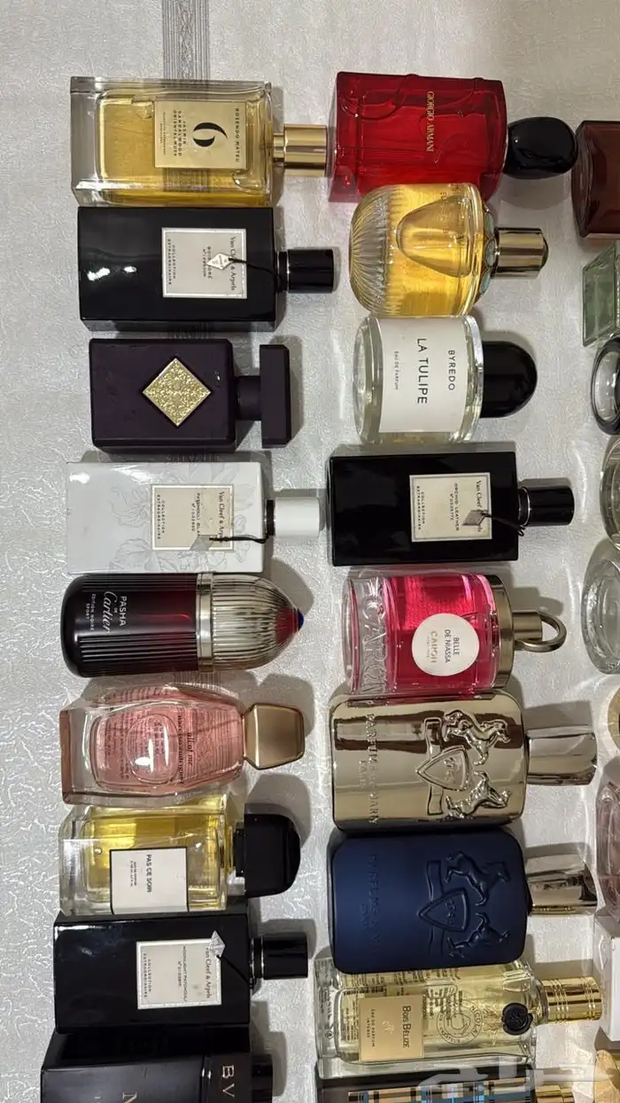 عطور ماركات اصليه بدون كراتين استوكات جديده بربع القيمه 10