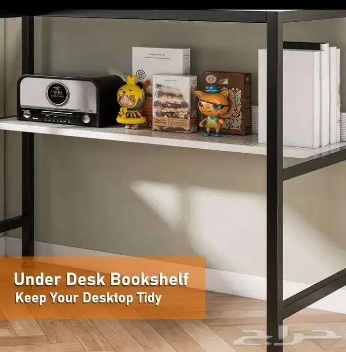 مكتبه طاولة مكتب كبير على حرف U مقاسات 180 100 75 19