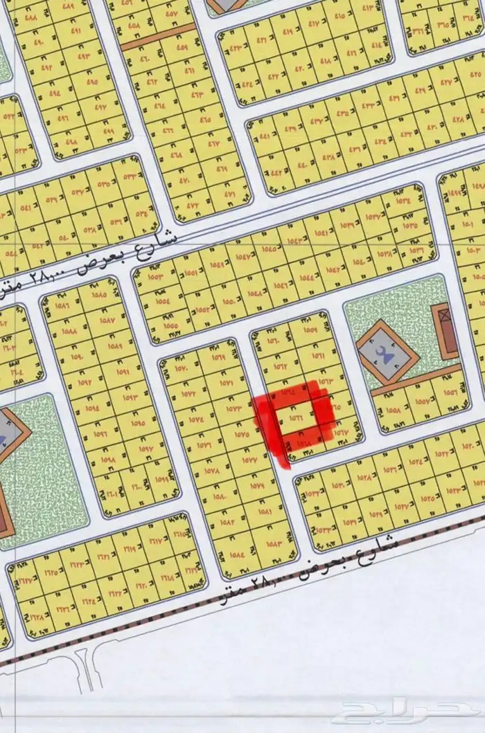 ارض للبيع حي الوداد 0