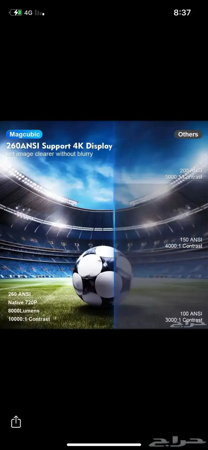 برجكتر نضيف وجديد حد سوم 300 1