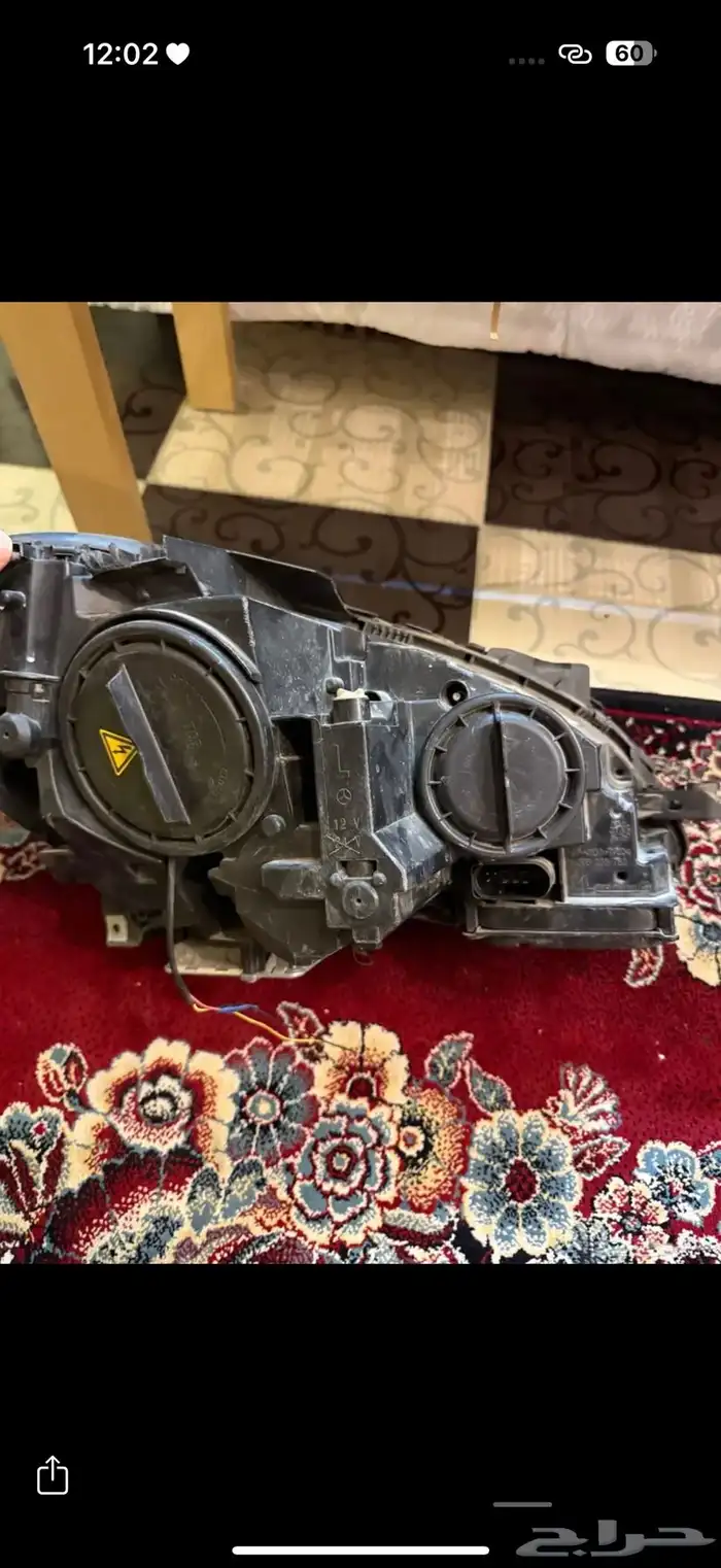 شمعة وكشافات اصلية مرسيدس سي w204 c 2012-2014 1