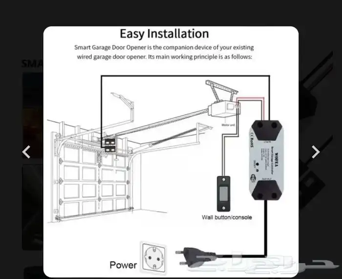 فتح الباب كراج عن بعد 2