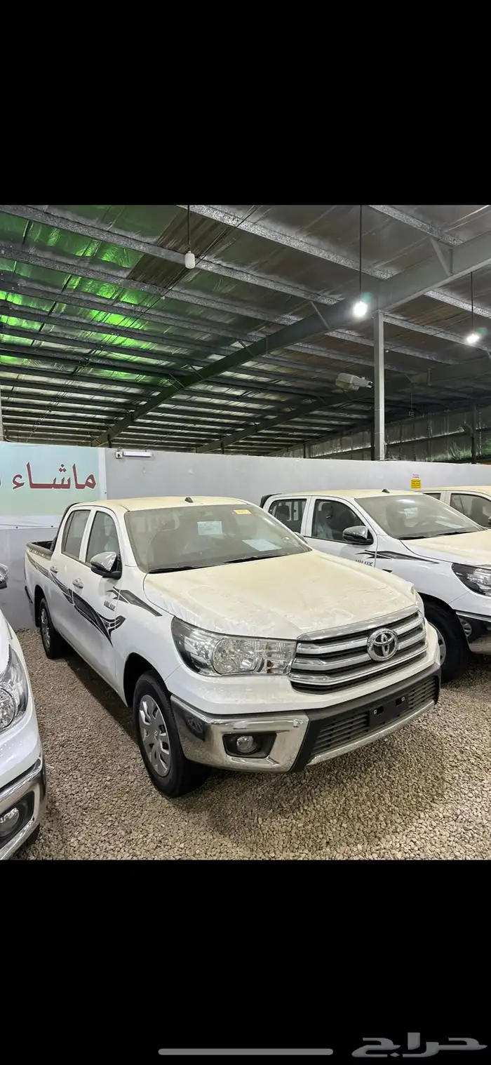 هايلوكس 2025 بنزين طيس اصفار بطاقة اقل سعر كاش وبنك 1