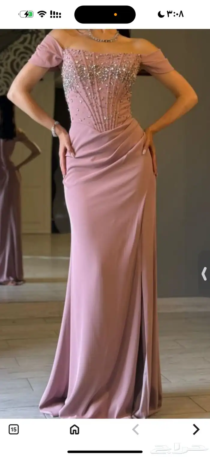 فستان وردي اشتريته ب 1000 و ابيعه ب 700 0