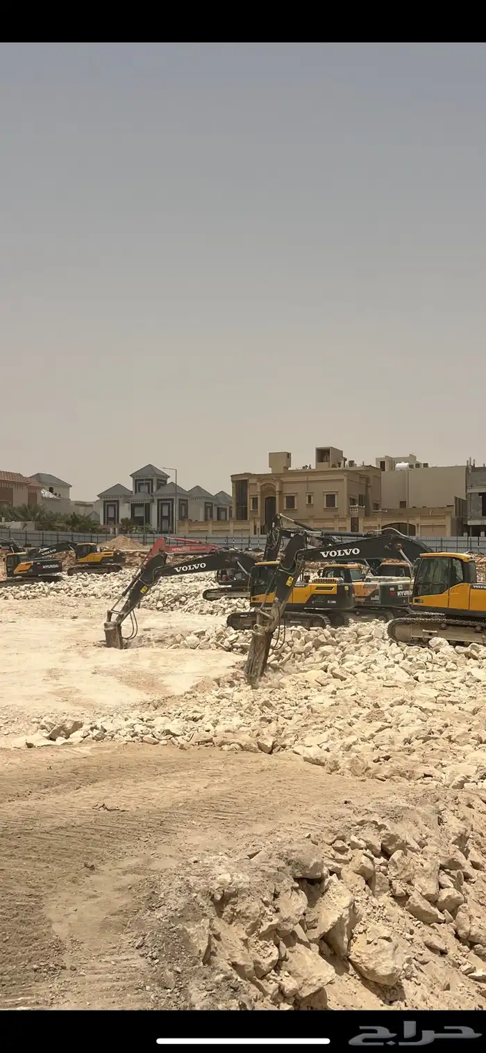 بوكلين للايجار مقاول حفر 0