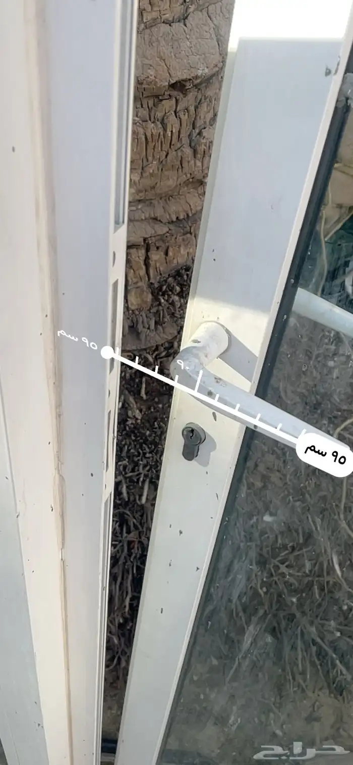 واجهه خياط وتنفع لاي محل الواجهه شبه جديده 6