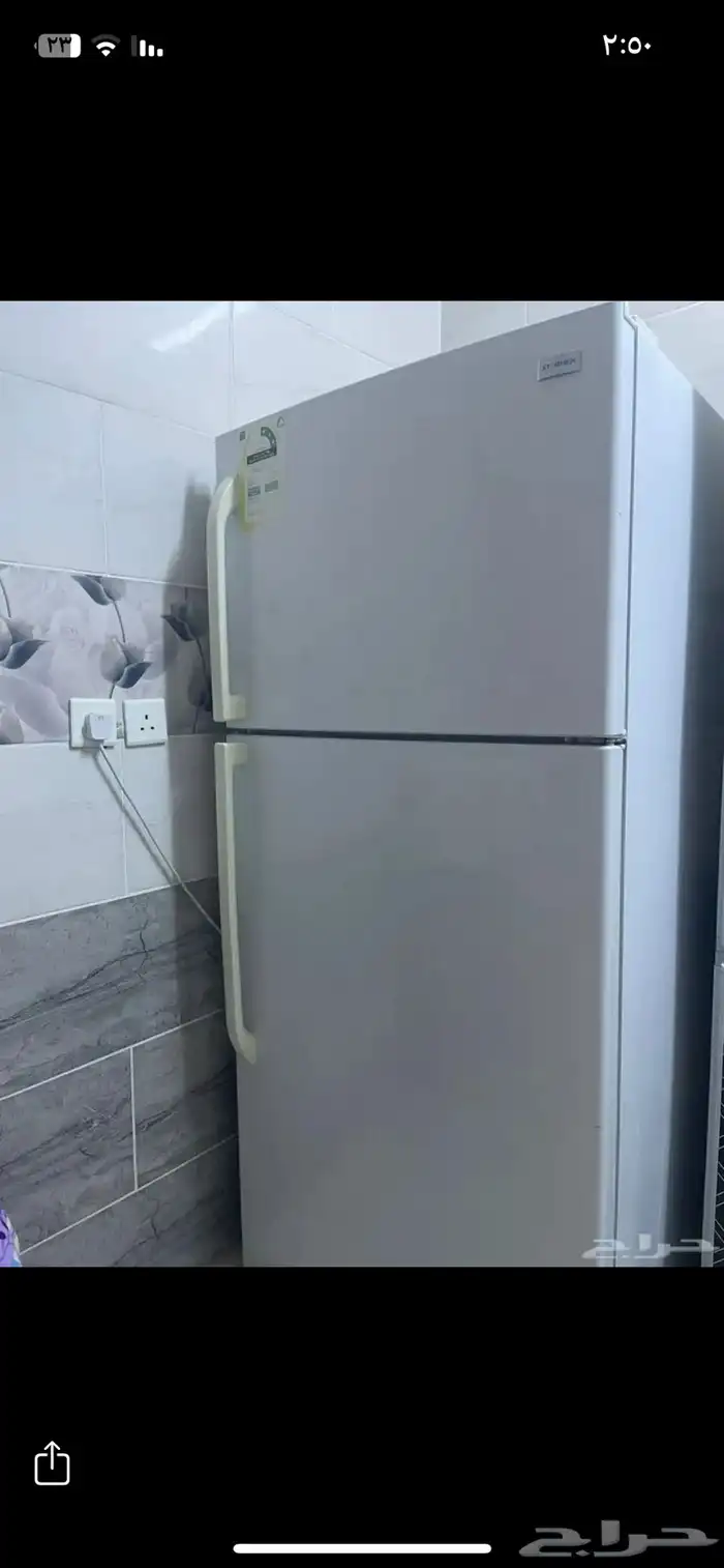 ثلاجه مستعمله شبه جديد 0
