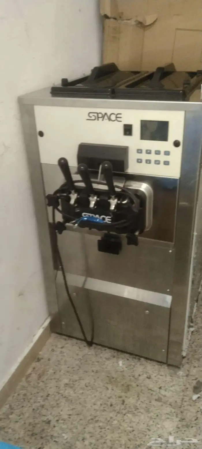 مكينه ايسكريم سبيس للبيع فرصه 0