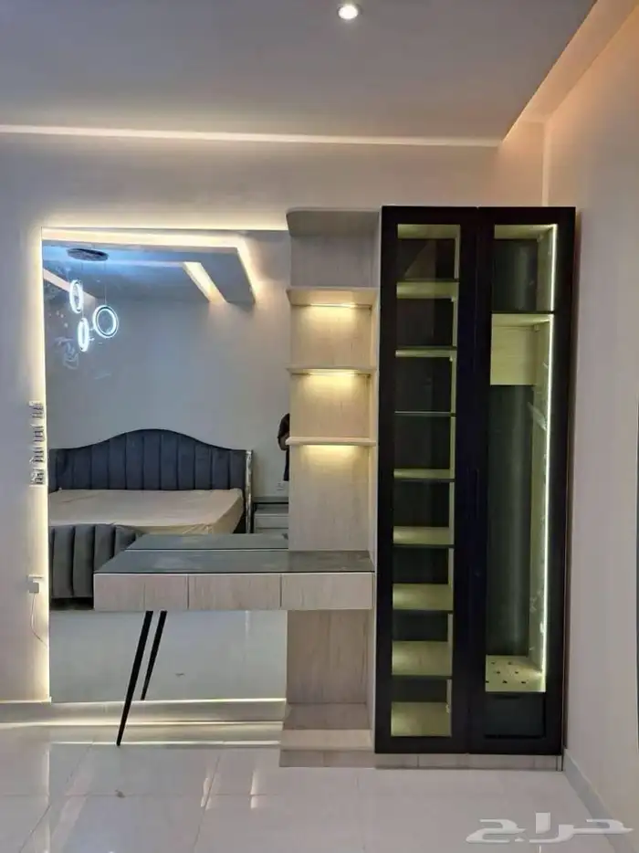 دواليب الملابس غرفة النوم خزائن ديكورات طاولات 32