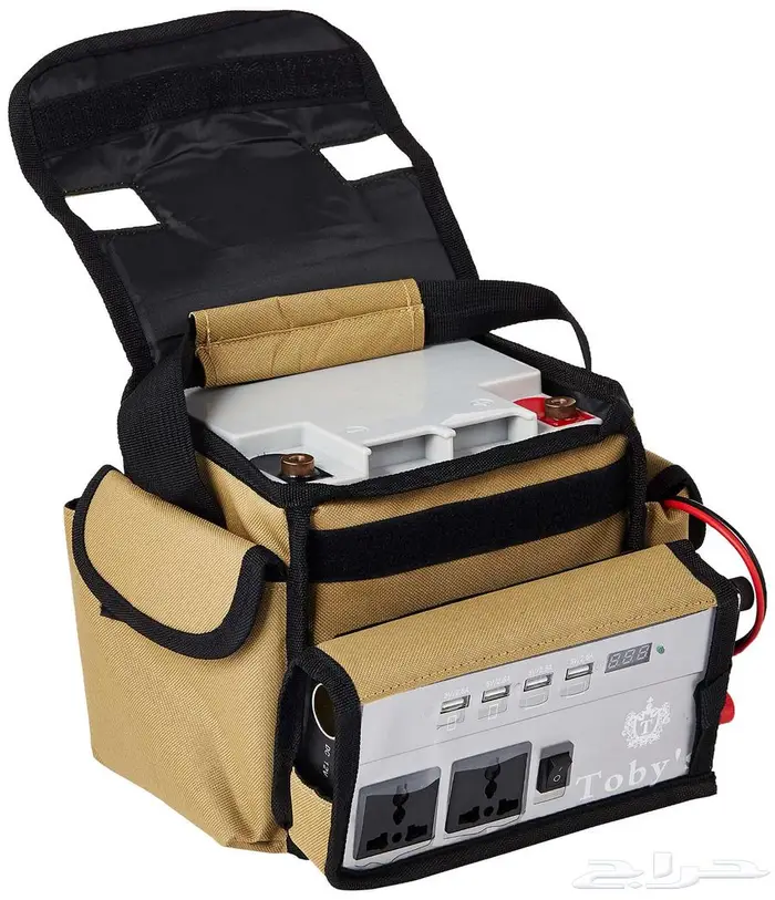 بطارية البر والرحلات قويه تشغ ل أجهزتك واضاءه وقت طويل 18