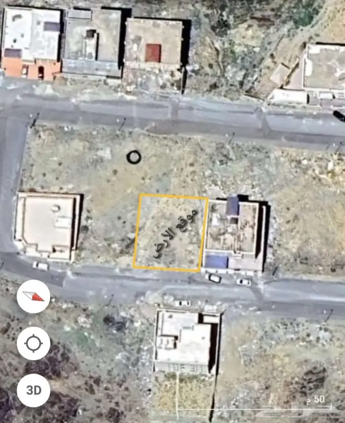 للبيع أرض سكنية منطقة الباحة مخطط ح 3 مقابل الباحة مول 4