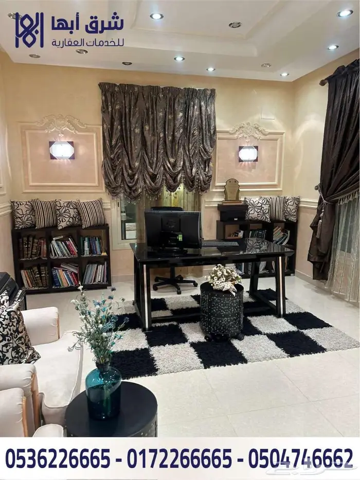 فيلا للبيع - حي المروج - ابها 5