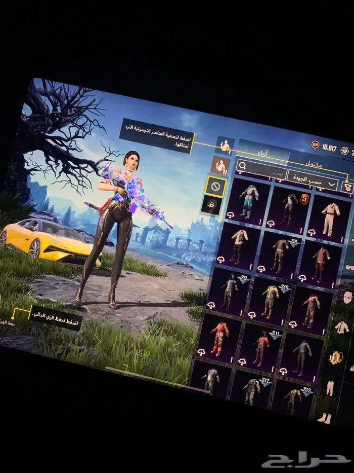 حساب ببجي 15