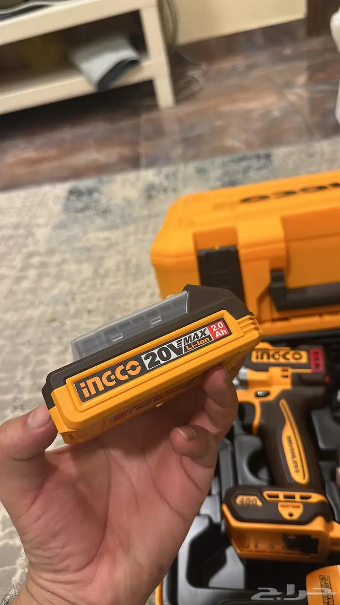 شركه اينكو دريل ومفك بلوط ببطاريه اليثيوم الحديثه 4