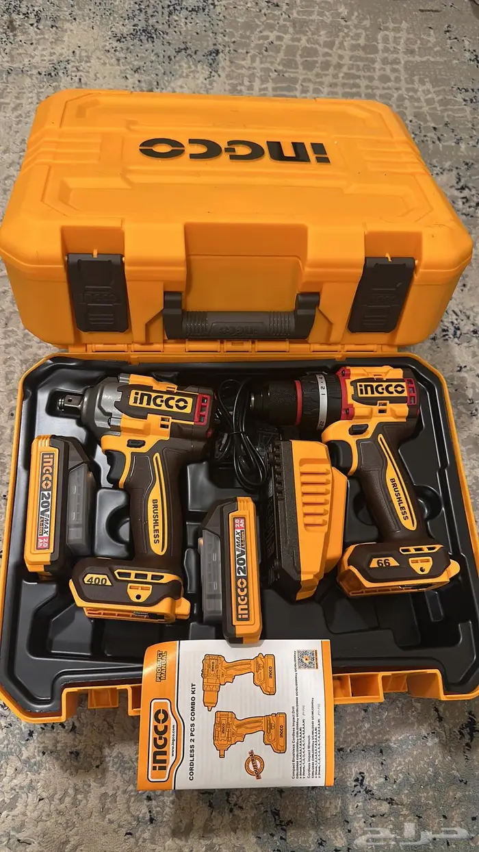 شركه اينكو دريل ومفك بلوط ببطاريه اليثيوم الحديثه 5