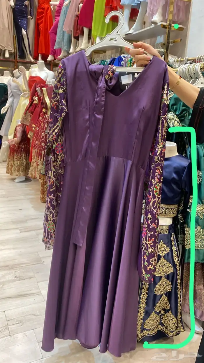 فساتين حناء ار الناصفة او قرقيعان 8