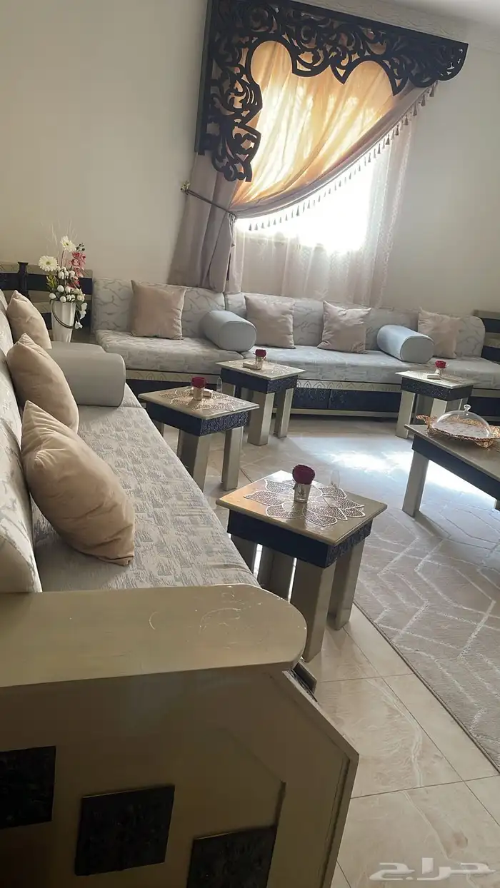 كنب مغربي مجلس كامل 0