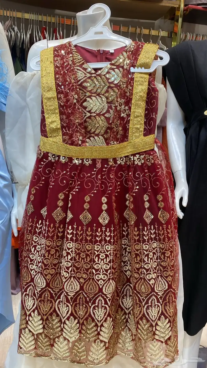 فساتين حناء ار الناصفة او قرقيعان 2