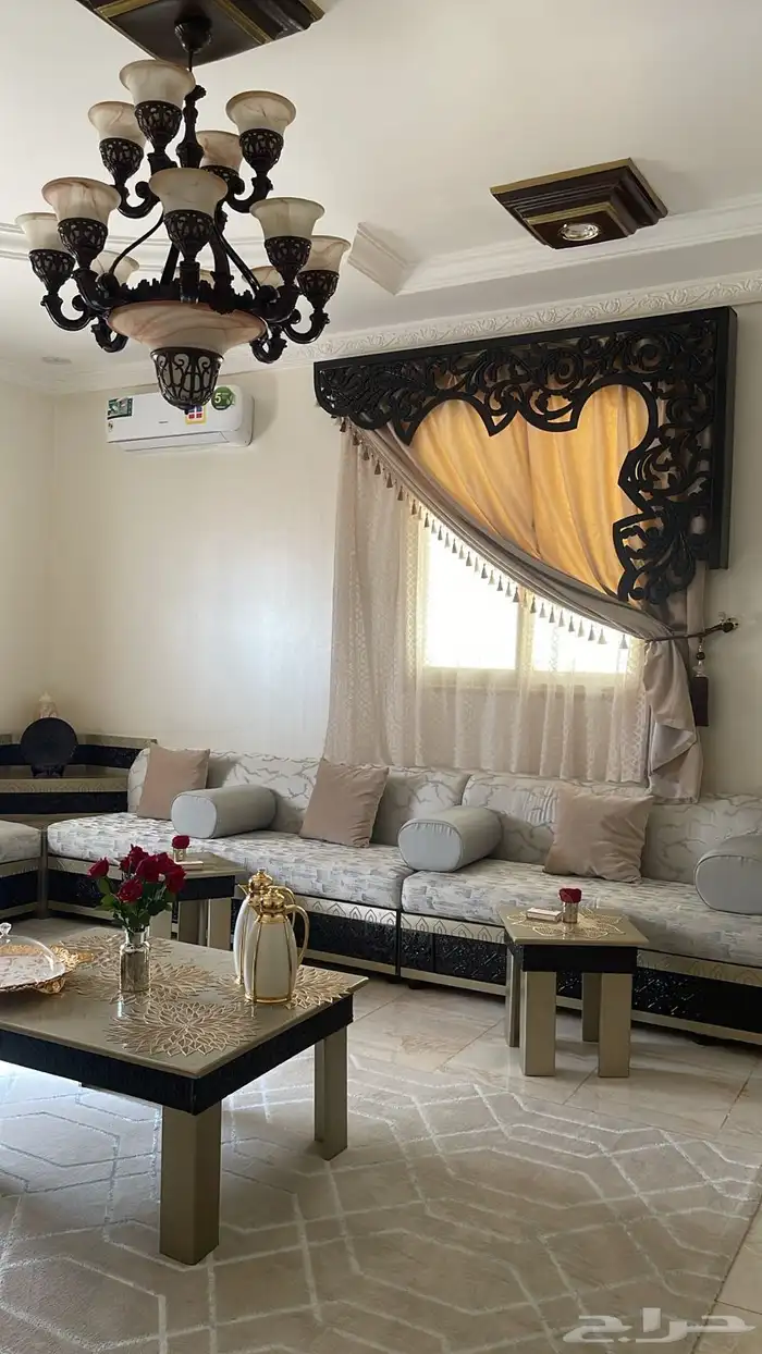 كنب مغربي مجلس كامل 3