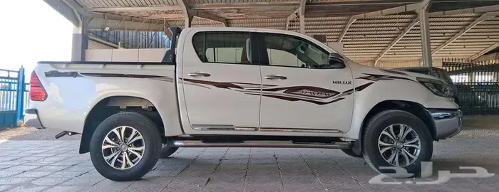 هايلوكس غمارتين تماتيك دبل سعودى فل كامل بصمة مديل2020-الخرج 8