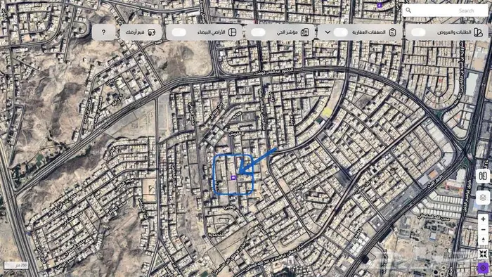 ارض مميزة في مكة المكرمة - المحمدية ( الشوقية ) بسعر 1