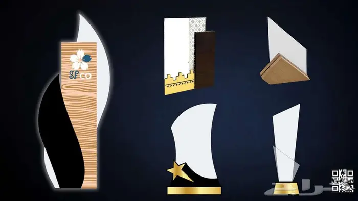 تصاميم حصرية للدروع والهدايا التذكارية 3