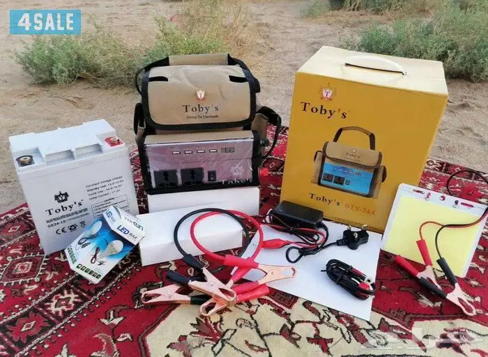 بطارية البر والرحلات قويه تشغ ل أجهزتك واضاءه وقت طويل 13