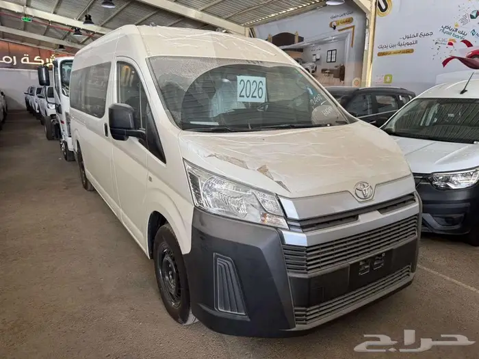 تويوتا هايس 13 راكب ديزل قير عادي 2026 2
