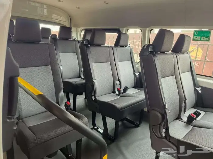 هاي اس باص عادي 13 راكب أبيض ديزل 2026 اقل سعر كاش واقساط 2