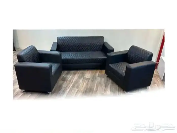 كنب جلد مكتبي كل ألوان و موديلات أمريكي ملكي متوفر 12