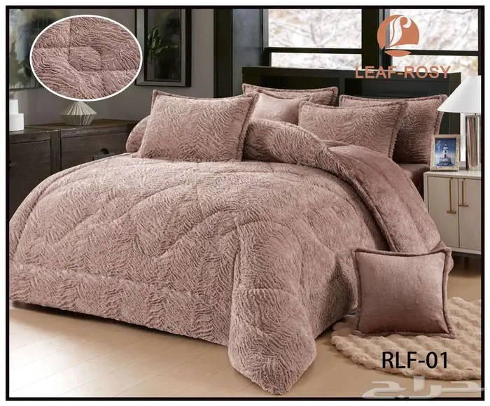 مفرش شتوي فاخر 8_6 قطع   جودة عالية   توصيل سريع شحن سريع 34