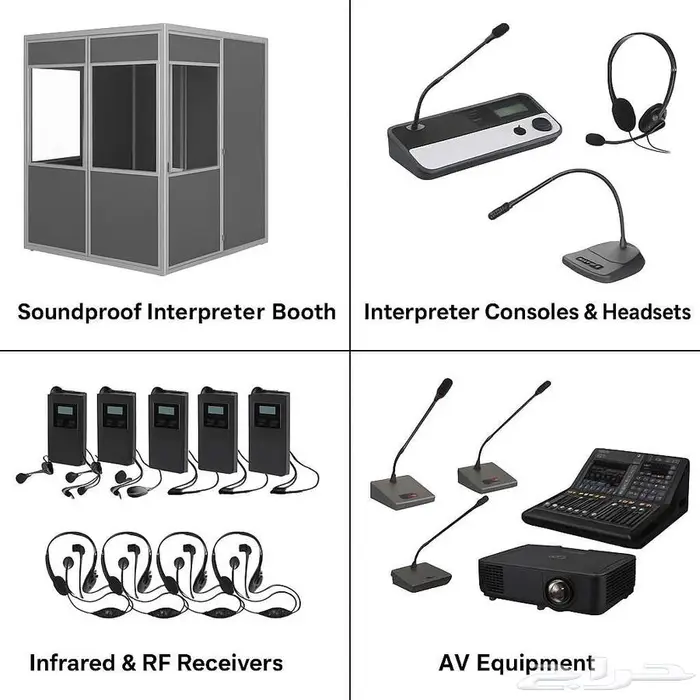 ترجمة فورية في السعودية (تأجير معدات أو مترجمين فوريين) 1
