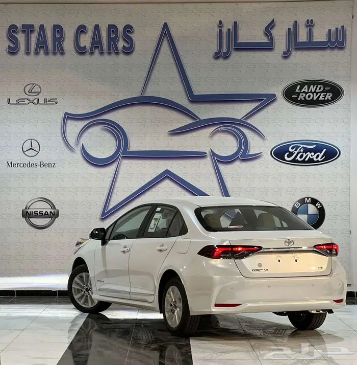 تويوتا كورولا مطور2025اقساط علي جميع البنوك 2