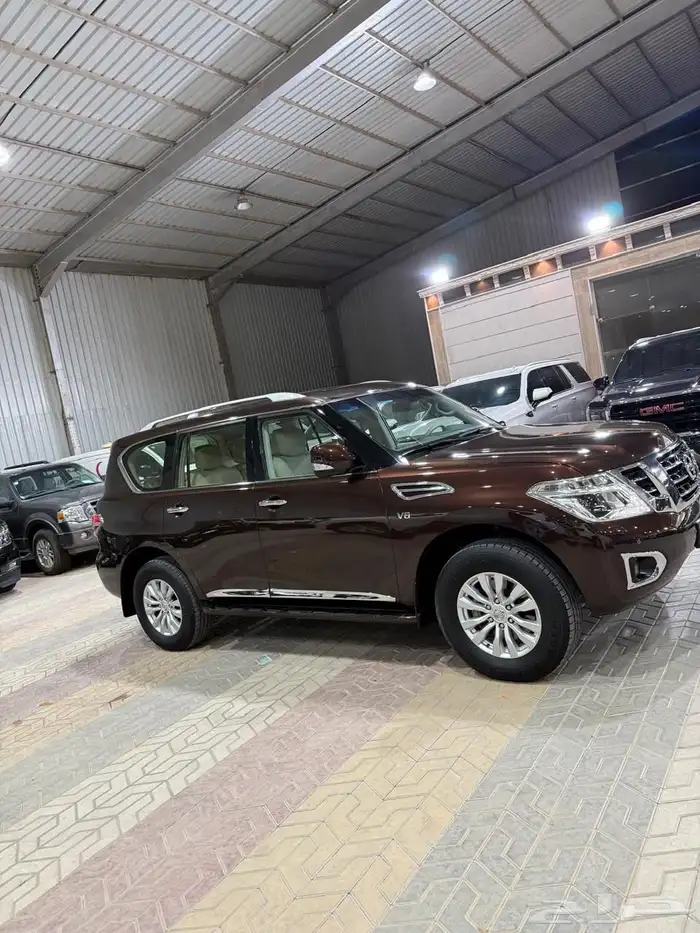 نيسان LE بترومين 2017محرك 8سلندر 9