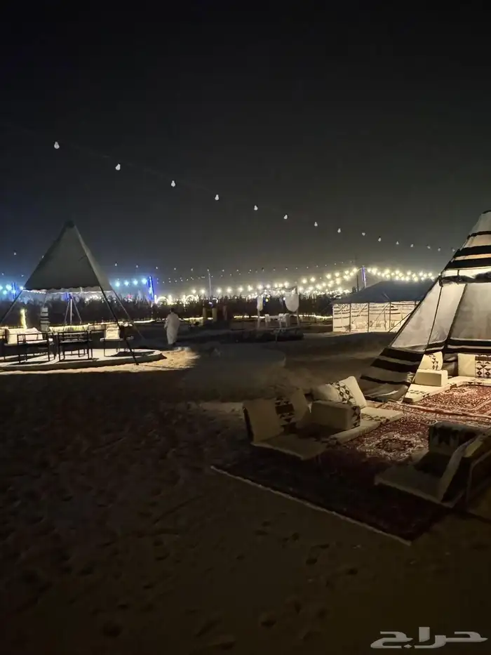 مخيم همس الشتاء للايجار اليومي والاسبوعي الشهري VIP 75