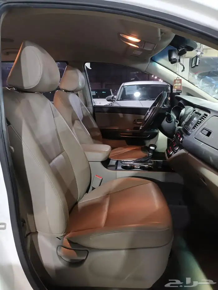 كيا كارنيفال ابيض 2019 ديزل بطاقة جمركية وارد كوريا 8