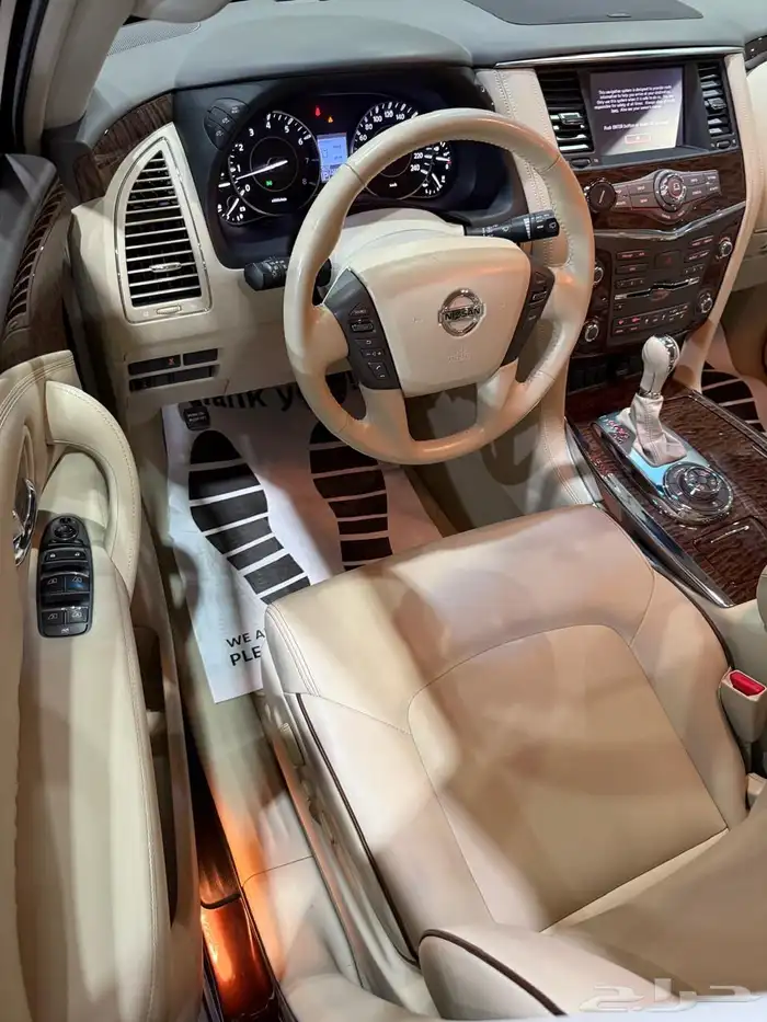 نيسان LE بترومين 2017محرك 8سلندر 22