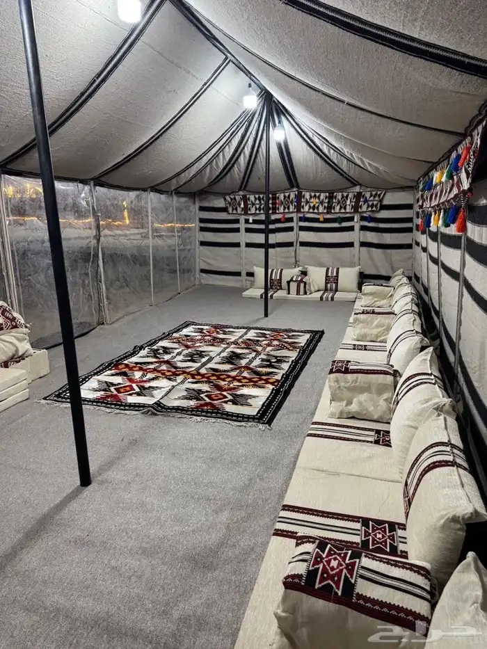 مخيم همس الشتاء للايجار اليومي والاسبوعي الشهري VIP 61