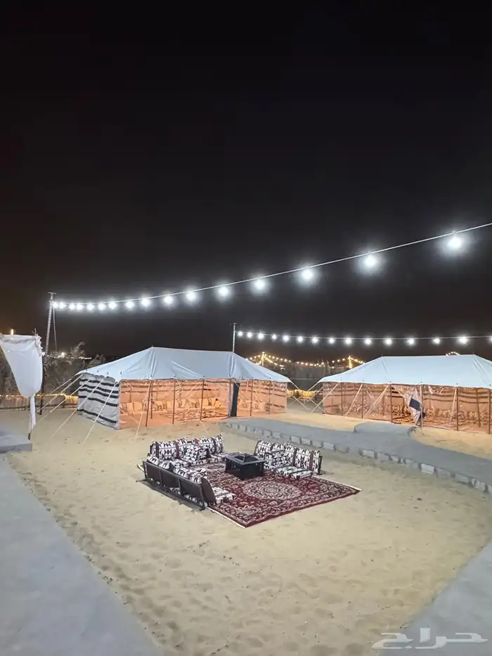 مخيم همس الشتاء للايجار اليومي والاسبوعي الشهري VIP 89