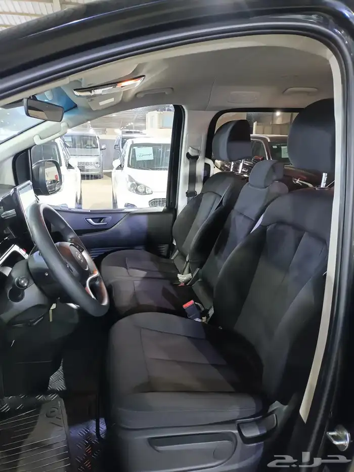 هيونداي ستاريا اسود 2022 ديزل بطاقة جمركية وارد كوريا 7