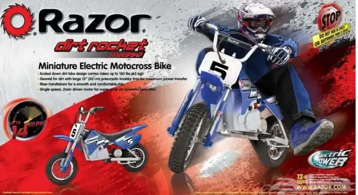 Razor MX350 Electric Bike دباب 5